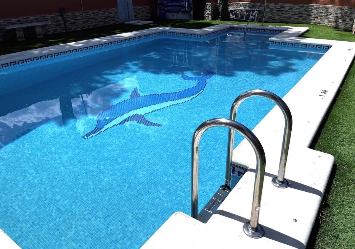 Chalet Los Pinos Con Piscina Privada Novo Sancti Petri Extérieur photo